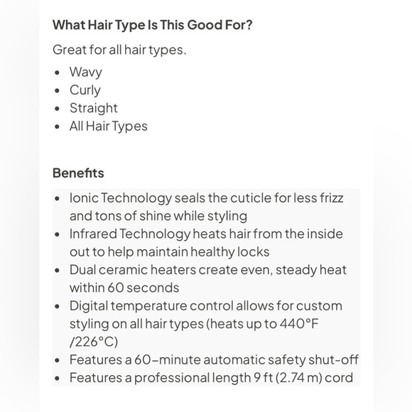 Drybar curling iron - Picture 3 of 8